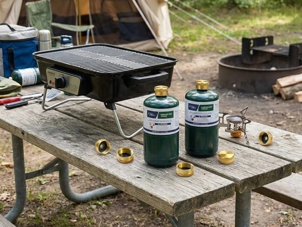 Brass Propane Tank Cap A+ (Mobile)