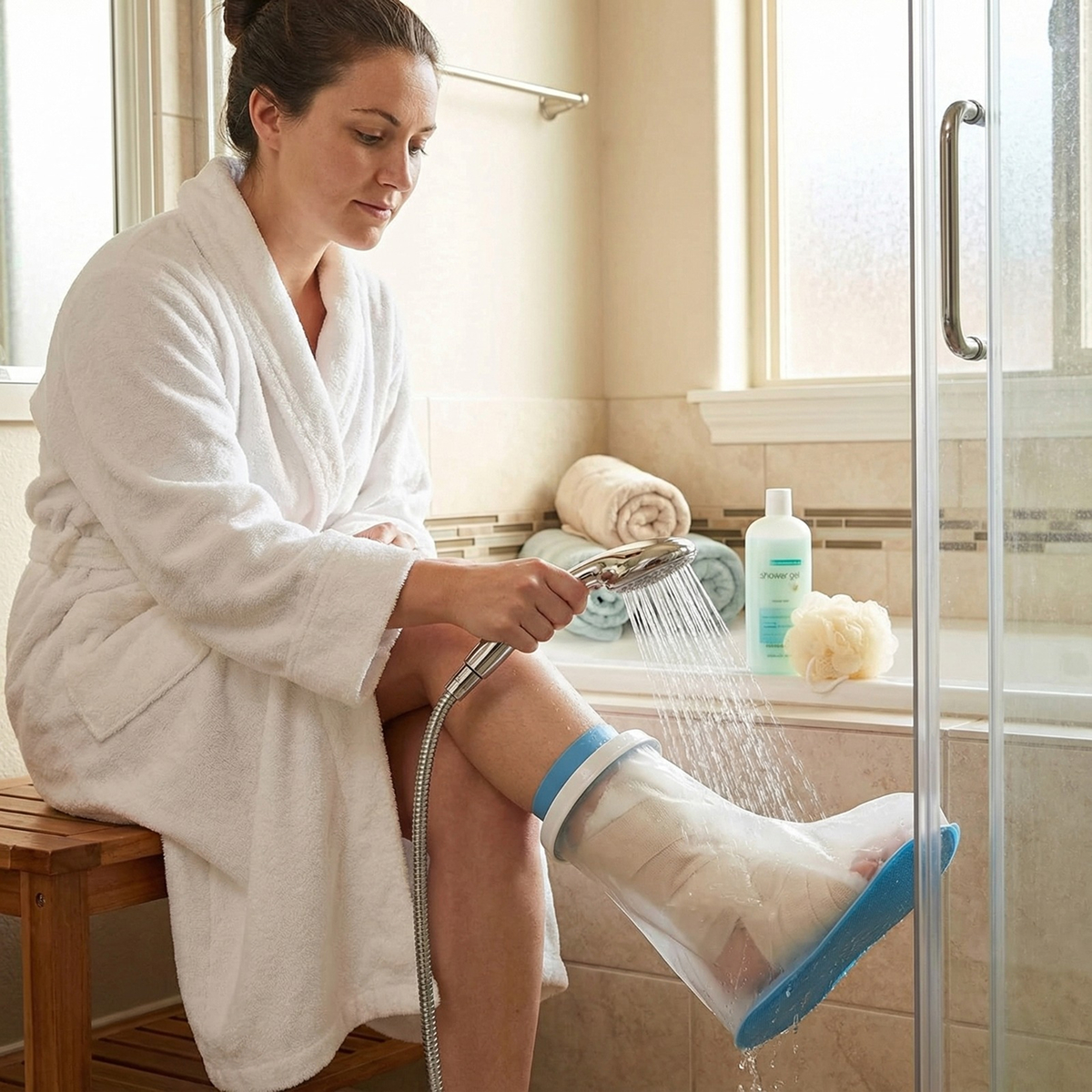 Waterproof Foot Cover Lifestyle