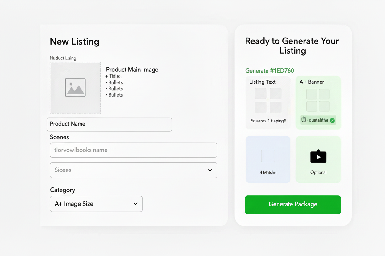 Generate all listing assets in one click